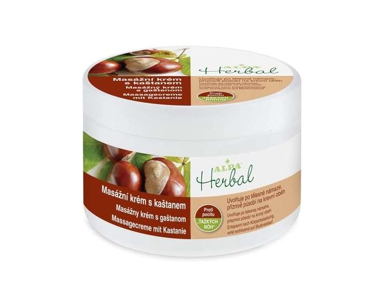 ALPA Herbal Massage Cream with Chestnut