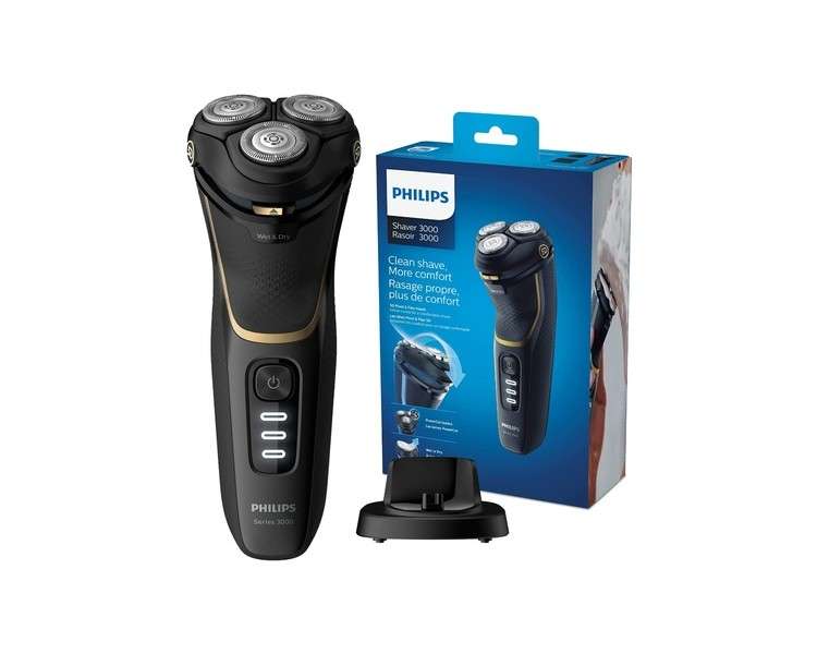 Philips Electric Shaver Black Gold