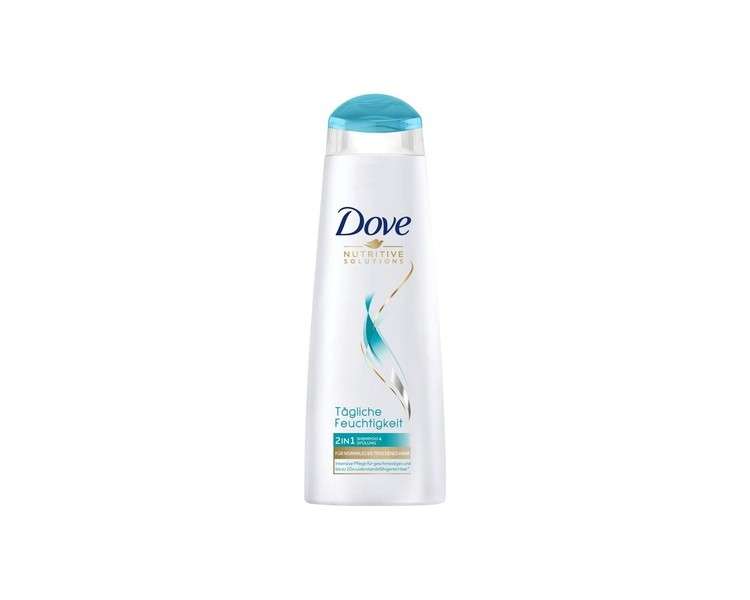 Dove Nutritive Solutions 2in1 Shampoo and Conditioner for Normal to Dry Hair Daily Moisture 250ml