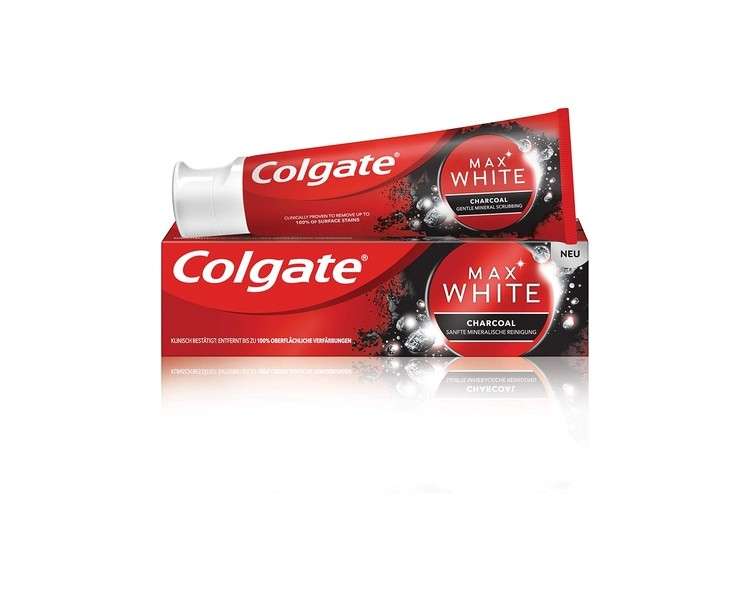 Colgate Max White Charcoal Toothpaste 75ml