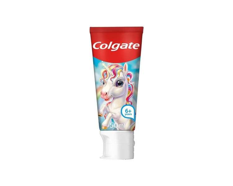 Colgate Kids 6 Years+ Fluoride Toothpaste with Orange and Mango 50ml