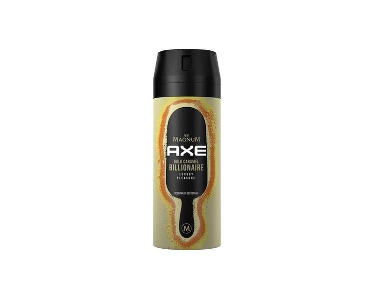 Axe Gold Caramel Billionaire Limited Edition Body Spray Deodorant 150ml