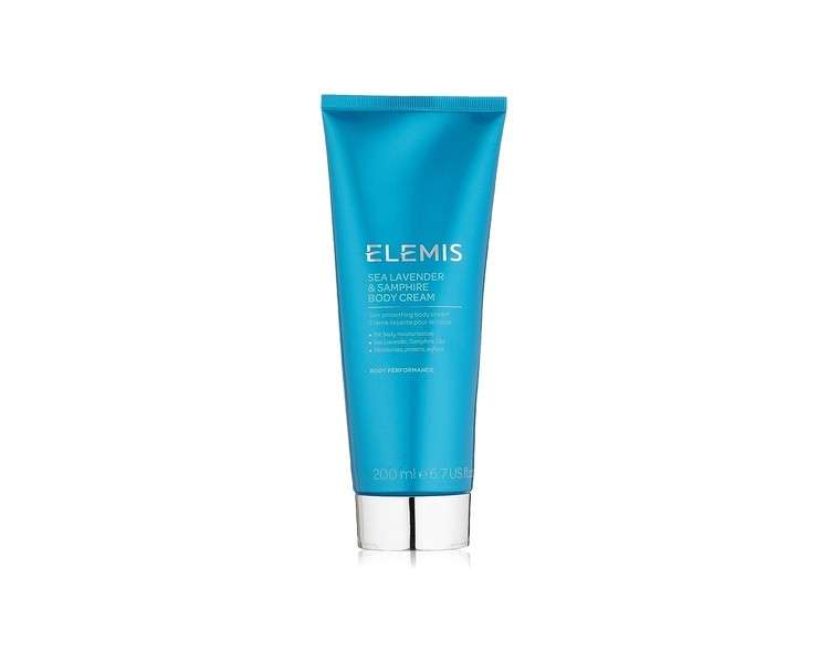 ELEMIS Sea Lavender & Samphire Body Cream Lightweight & Luxurious Body Moisturiser 200ml