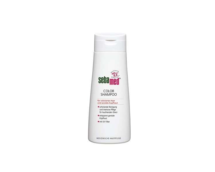Sebamed Color Shampoo Sensitive Gentle Cleansing and Intensive Care for Radiant Shine 200ml