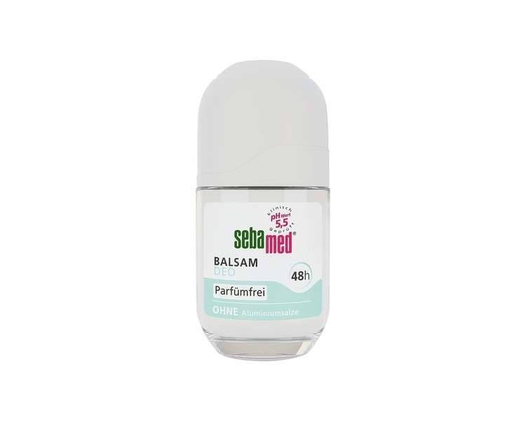 Sebamed Balsam Deodorant Perfume Roll-On 48 Hour Protection Against Body Odour 50ml