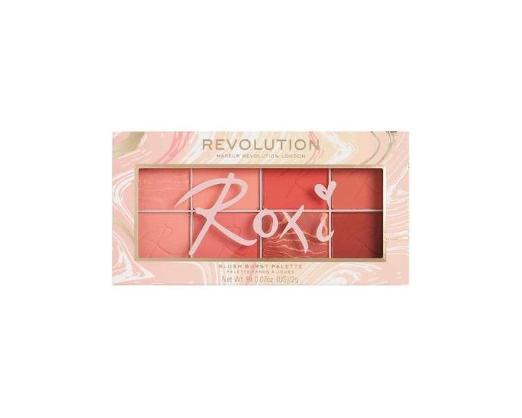 Makeup Revolution X Roxxsaurus Blush Burst Face Palette 8 Shades 16g