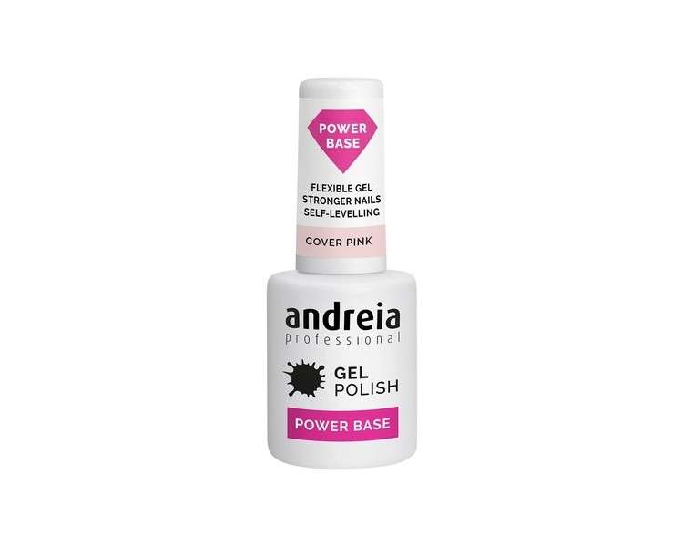 Andreia Professional Pink Gel Nail Polish Power Base 10.5ml