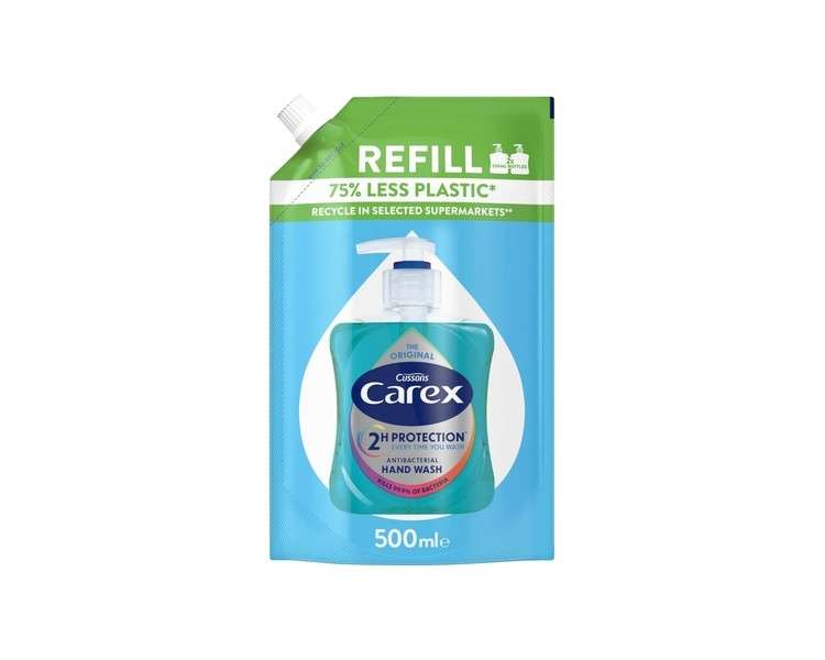 Carex Hand Wash Refill Original Green Apple 500ml