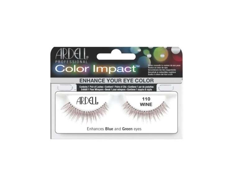 Ardell 110 Color Impact Wine Lashes