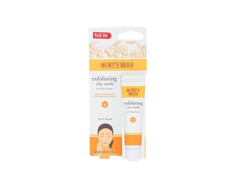 Burt's Bees Exfoliating Clay Mask 0.57 Ounce