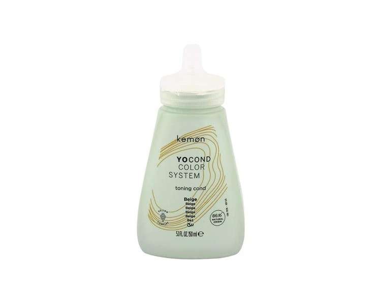 Kemon Yo Cond Color System Toning Cond Beige 150ml - Reflective Conditioner