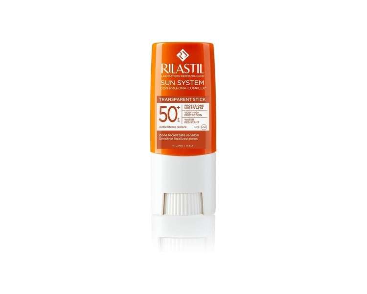 Rilastil Sun System Transparent Stick SPF50+ Face Sunscreen 8.5ml