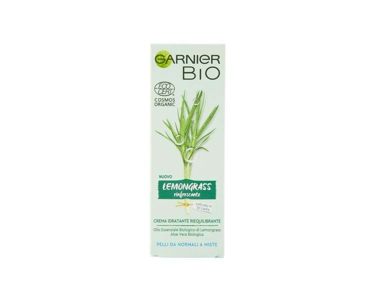 Garnier Bio Lemongrass Refreshing Moisturizing Face Cream 50ml