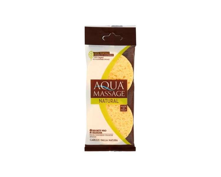 Aqua Massage Levatrucco Natural Cellulose Discs - Pack of 2