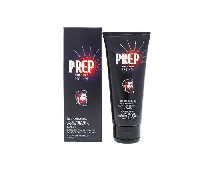 Prep Gel Shave Transparent with Panthenol and Aloe 100ml