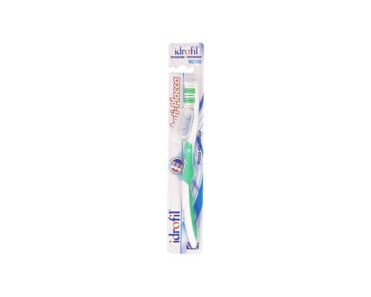 Idrofil Medium Tartar Control Toothbrush with Ergonomic Handle