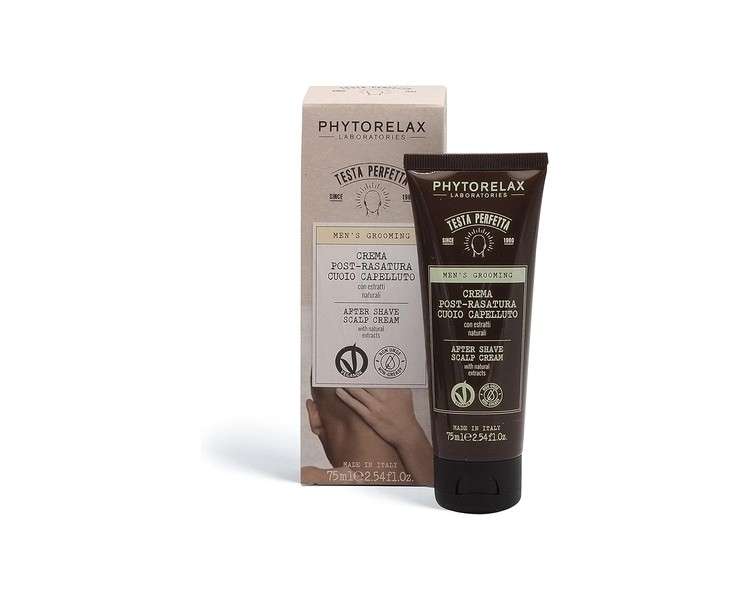 Phytorelax Laboratories Trattamento Testa Perfetta Uomo Post-Shave Scalp Cream 75ml