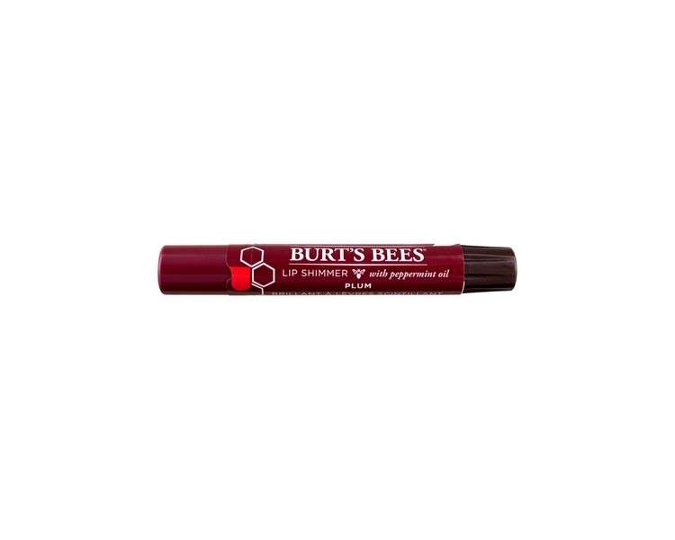 Burt's Bees 100 Natural Moisturizing Lip Shimmer Plum 2.655ml