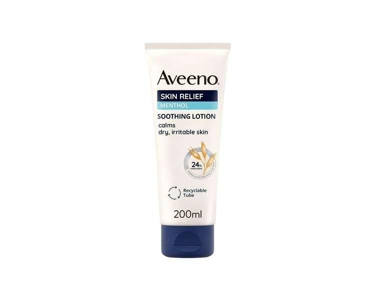 Aveeno Skin Relief Soothing Menthol Lotion with Shea Butter 200ml