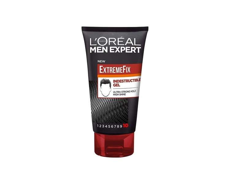 L'Oreal Men Expert Hair Gel Extreme Fix Indestructible Gel, 150 Ml
