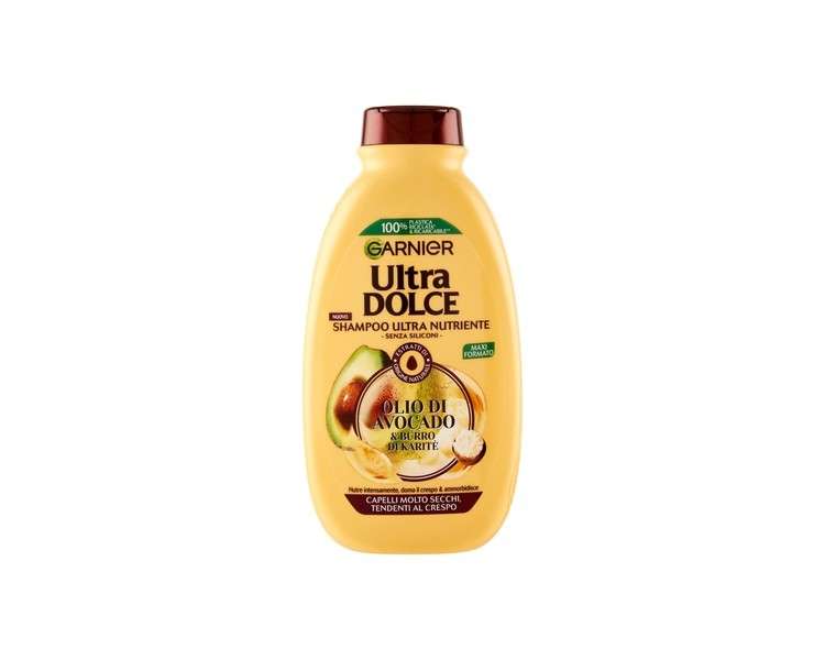 Garnier Ultra Dolce Avocado and Shea Shampoo for Curly Hair 300ml