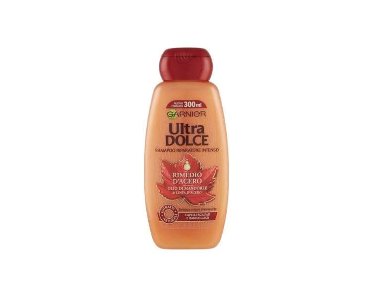 Garnier Ultra Dolce Shampoo with Almond Oil and Maple Syrup, 300ml
