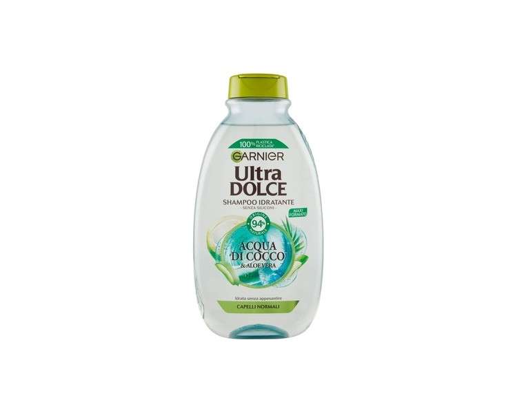Garnier Ultra Dolce Shampoo Coconut Water & Aloe Vera
