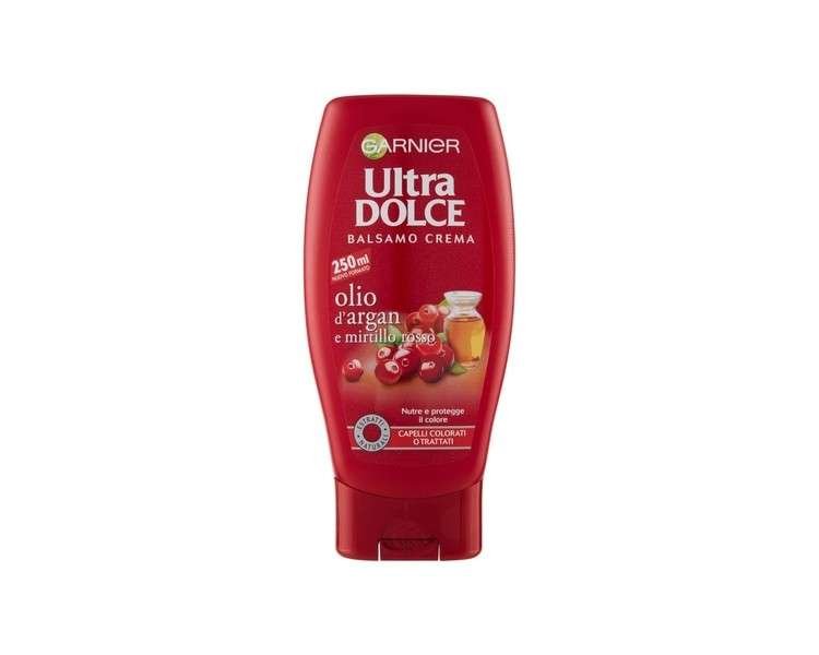 Garnier Ultra Dolce Conditioner - Argan Oil and Cranberry 250ml