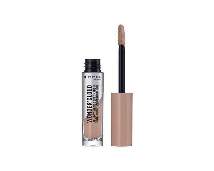 Rimmel London Wonder'Cloud Liquid Eyeshadow 002 Foggy Beige