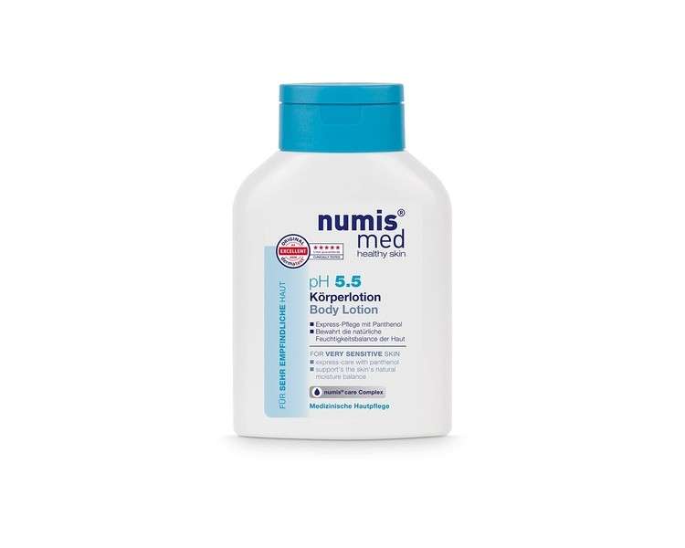 Numis Med Body Lotion pH 5.5 Soothing Lotion for Very Sensitive Skin 200ml