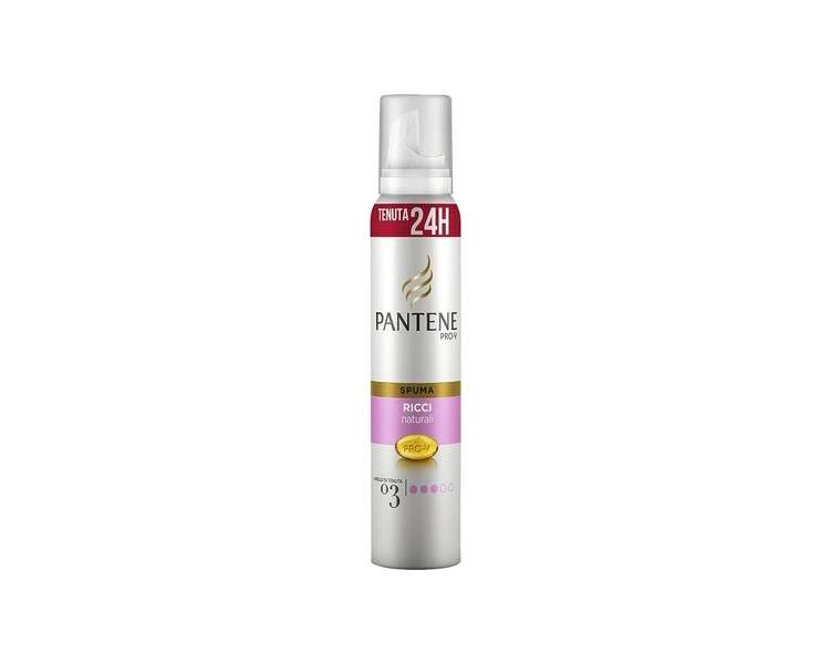 Pantene Natural Curls Strong Hold Mousse 200ml