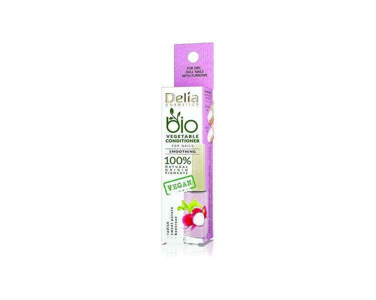 Delia Cosmetics Bio Nail Oil Vegan Nail Conditioner 11ml Radish