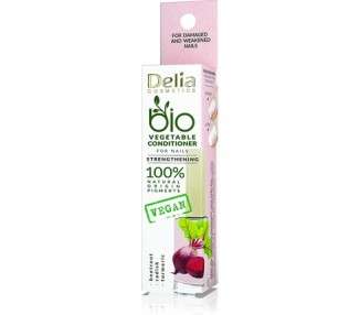 Delia Cosmetics Bio Nail Oil Vegan Nail Conditioner 11ml Betroot