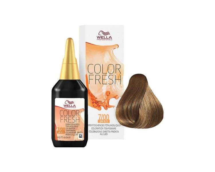 Wella Professionals Color Fresh 7/00 Medium Blonde Nature