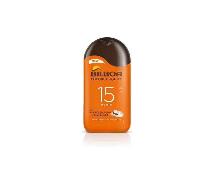 Körpersonnenschutz Coconut Beauty SPF 15 Sunscreen Low Protection 200ml