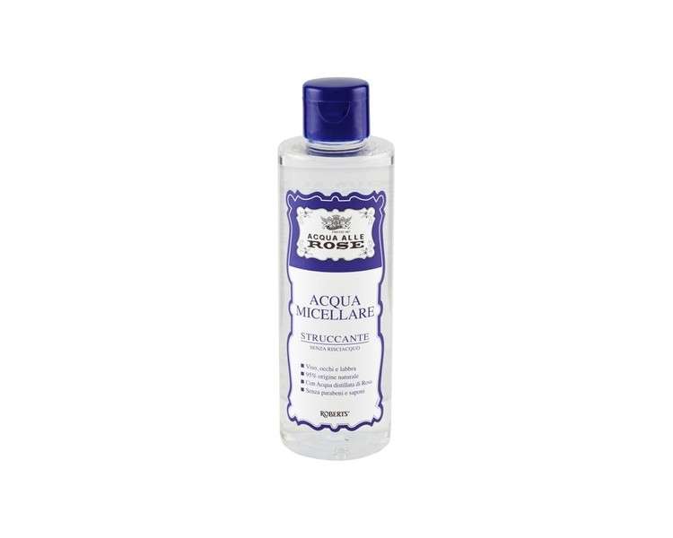 Roberts Micellar Water Bottle 'Acqua alle Rose' 200ml