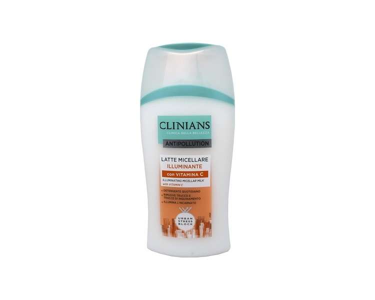 CLINIANS 2in1 Vitamin C+E Face Cleansing Milk 200ml