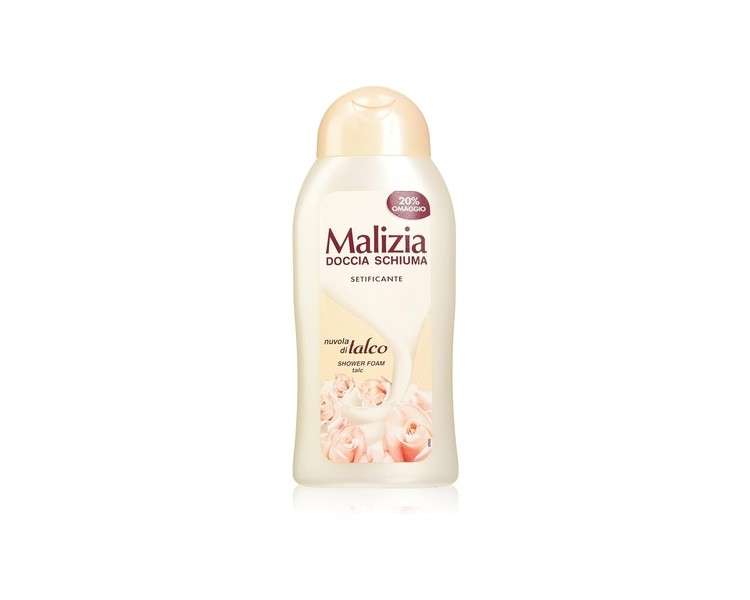 Malizia Shower Foam Talcum Cloud 250ml