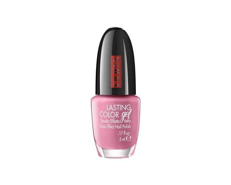 Pupa Lasting Color Gel Glass Effect Nail Polish No.011 Kiss Me 5ml