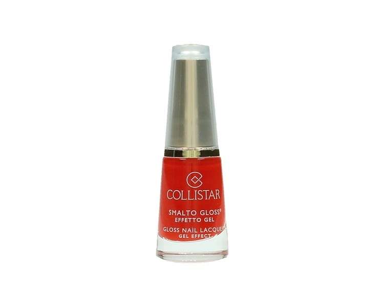 Collistar Gloss Nail Lacquer Gel Effect 6ml - Energetic Orange