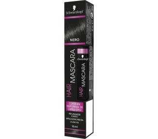 Schwarzkopf Temporary Black Hair Mascara 15ml