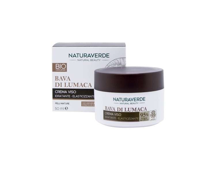 Naturaverde Bio Intensive Moisturizing Cream with Organic Chamomile Extracts and Shea Butter 50ml