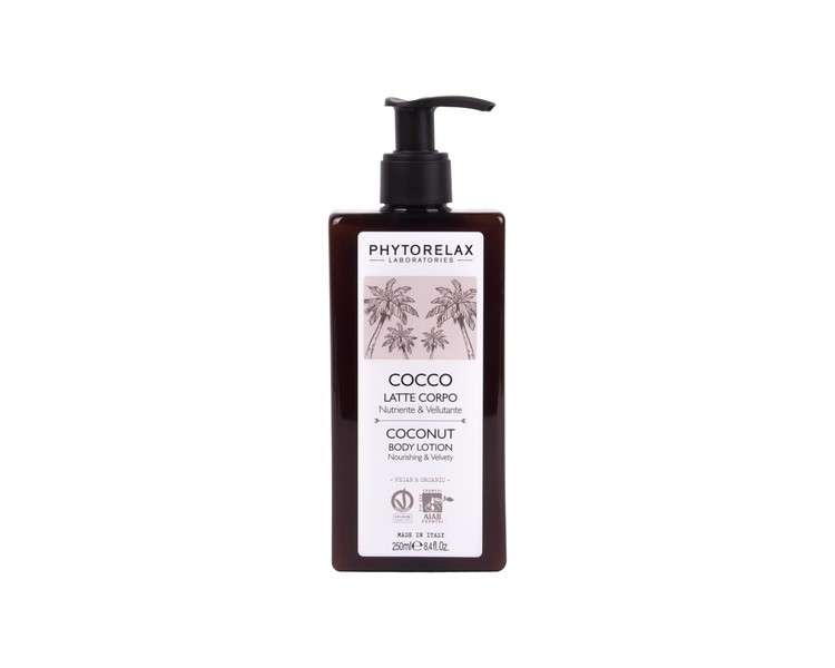 Phytorelax Laboratories Cocco Vegan & Organic Latte Body 250ml