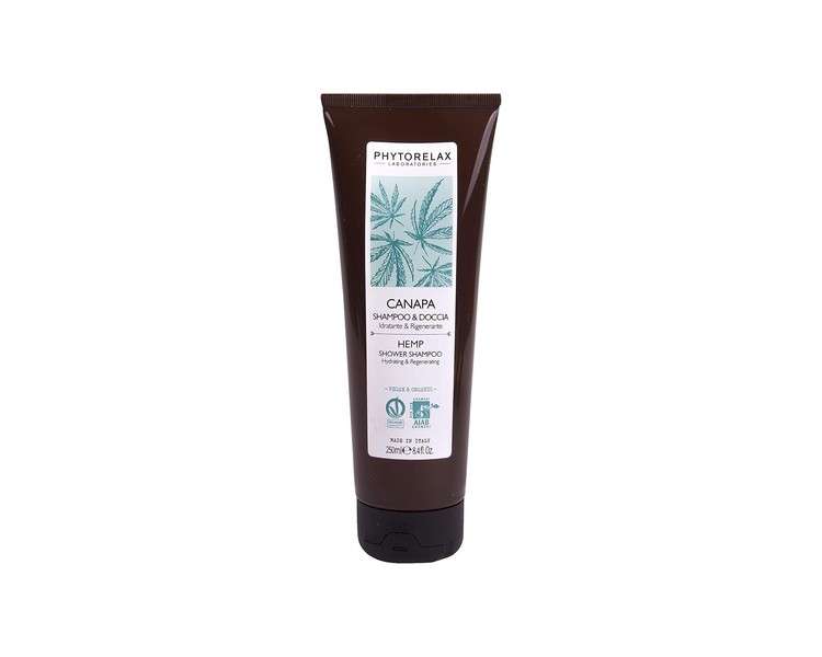 Hemp Hydrating and Regenerating Shower Shampoo 250ml