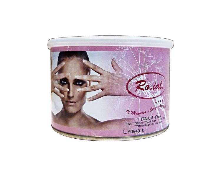 ROIAL Titanium Pink Wax Jar 400ml Body Care