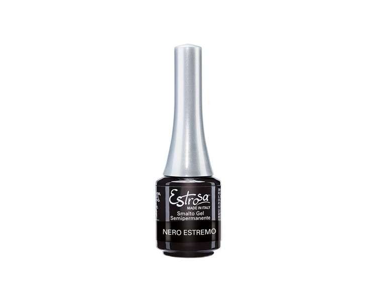 Estrosa Semi-Permanent Gel Nail Polish Extreme Black 100g