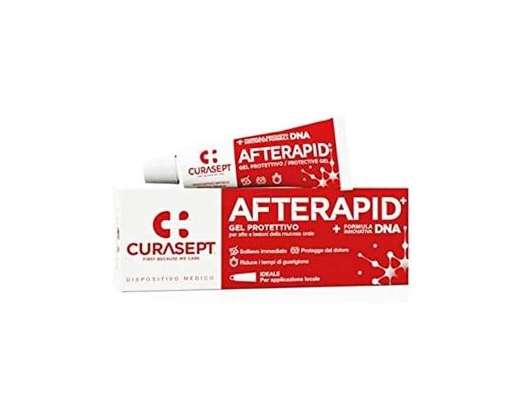 Curasept Afte Rapid Protective Gel Innovative DNA Formula 10ml