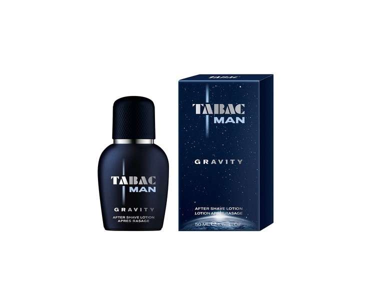 Tabac Man Gravity After Shave Lotion 50ml Splash - Modern Masculine Fragrance for Today's Man