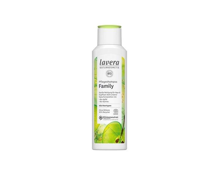 lavera Family Care Shampoo with Organic Apple & Organic Quinoa 250ml