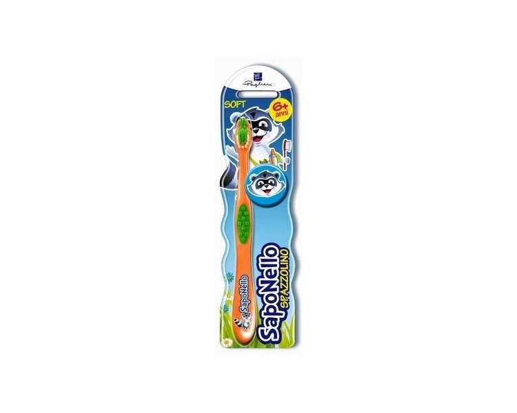 Saponello Children's Soft Toothbrush 6 Years+